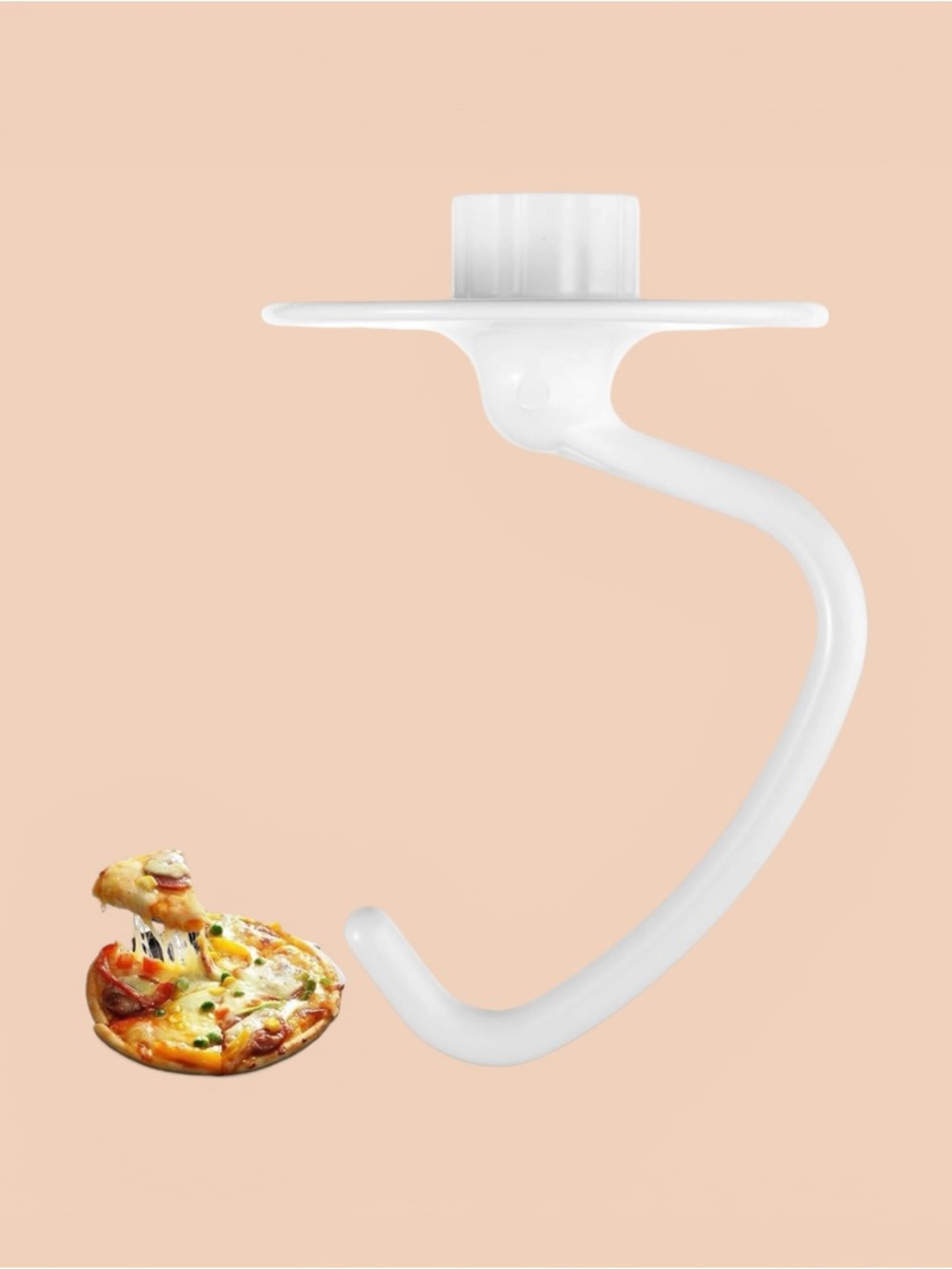 C Dough Hook Attachment for KitchenAid Tilt Head Mixer 4.5-5 Qt Aluminum New